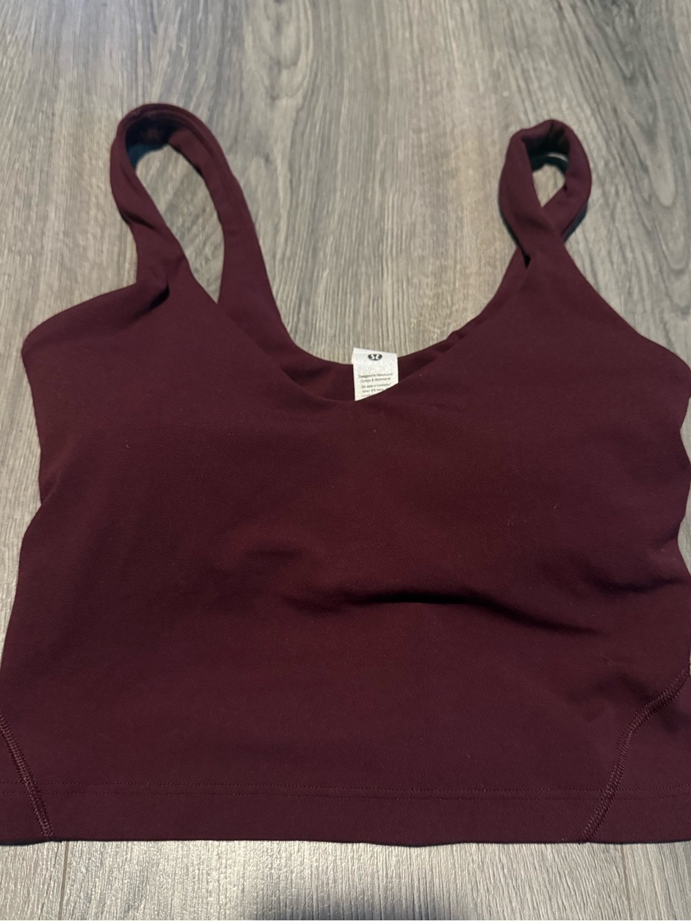 lululemon athletica Garnet Align Tank Top A/B cup